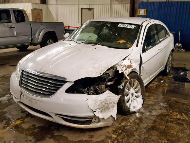 1C3CCBBB9CN119949 - 2012 CHRYSLER 200 TOURIN WHITE photo 2
