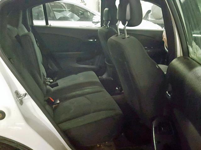 1C3CCBBB9CN119949 - 2012 CHRYSLER 200 TOURIN WHITE photo 6