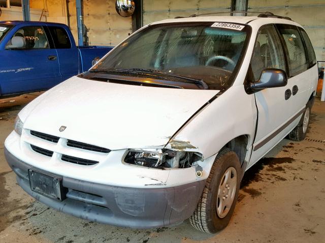 2B4FP2535VR435627 - 1997 DODGE CARAVAN WHITE photo 2