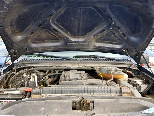 1FTWX31505EC75086 - 2005 FORD F350 SRW S 蓝色 照片 7