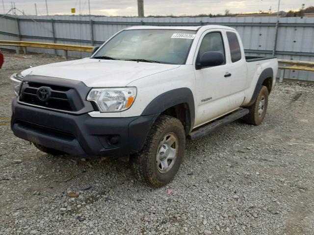 5TFUX4EN7FX035630 - 2015 TOYOTA TACOMA ACC WHITE photo 2