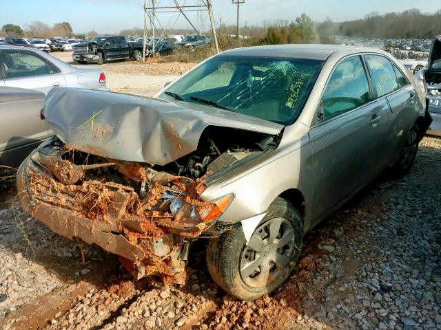 4T1BE46K27U531273 - 2007 TOYOTA CAMRY CE/L TAN photo 2