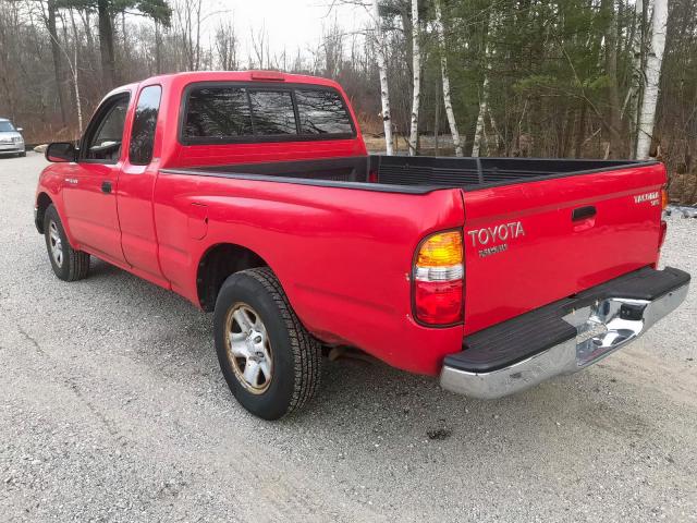 5TEVL52N01Z858704 - 2001 TOYOTA TACOMA XTR 红色 照片 6