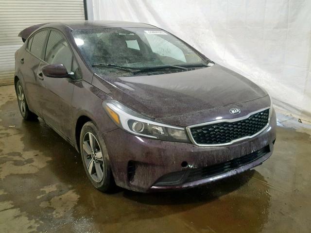 3KPFL4A77JE198945 - 2018 KIA FORTE LX Negro foto 1