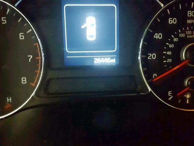 3KPFL4A77JE198945 - 2018 KIA FORTE LX Negro foto 8