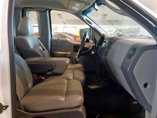 1FTRF12275NB11276 - 2005 FORD F150 白色 照片 5