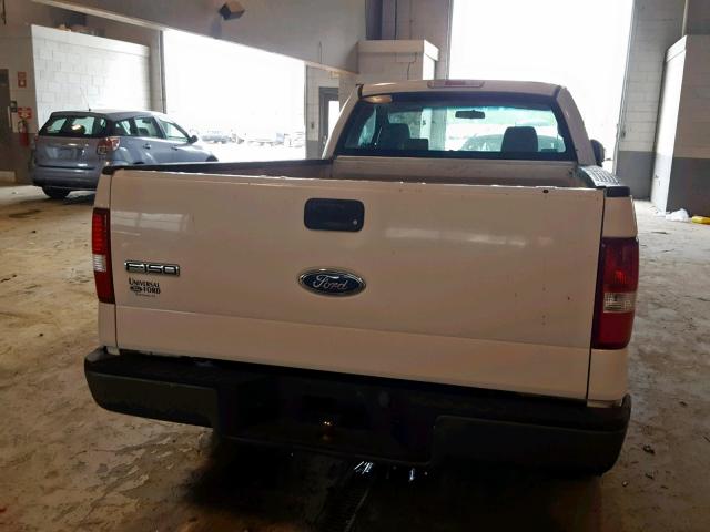 1FTRF12275NB11276 - 2005 FORD F150 白色 照片 6