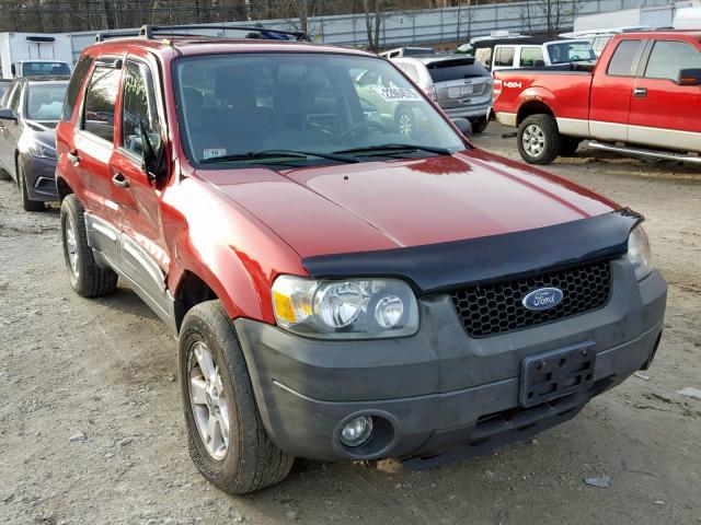 1FMCU93135DA19261 - 2005 FORD ESCAPE XLT RED photo 1