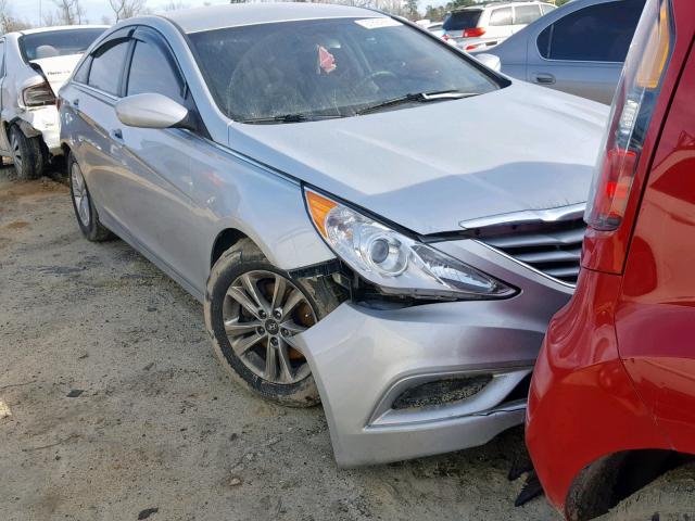 5NPEB4AC8DH649148 - 2013 HYUNDAI SONATA GLS 银色 照片 1