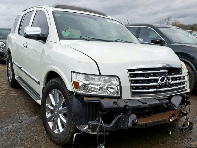 5N3AA08C78N908057 - 2008 INFINITI QX56 WHITE photo 1