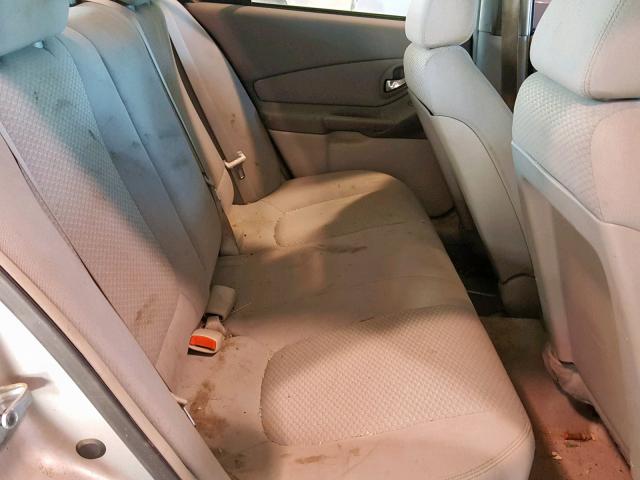 1G1ZS58F27F310089 - 2007 CHEVROLET MALIBU LS 银色 照片 6