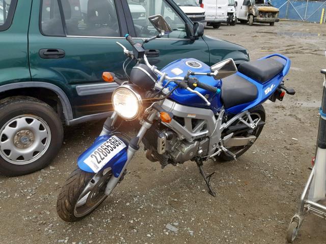 JS1VP53A542103163 - 2004 SUZUKI SV650 BLUE photo 2