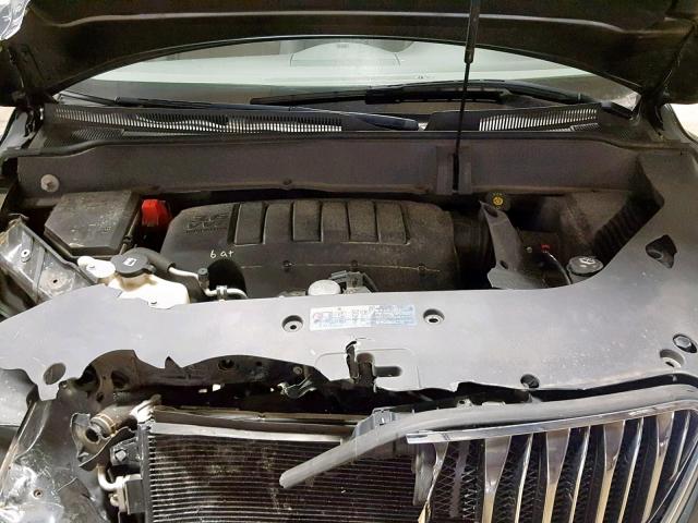 5GAKRBKD9EJ194458 - 2014 BUICK ENCLAVE GRAY photo 7