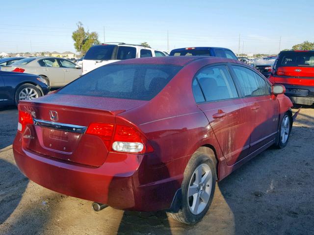19XFA1F67BE024699 - 2011 HONDA CIVIC LX-S Qırmızı foto 4