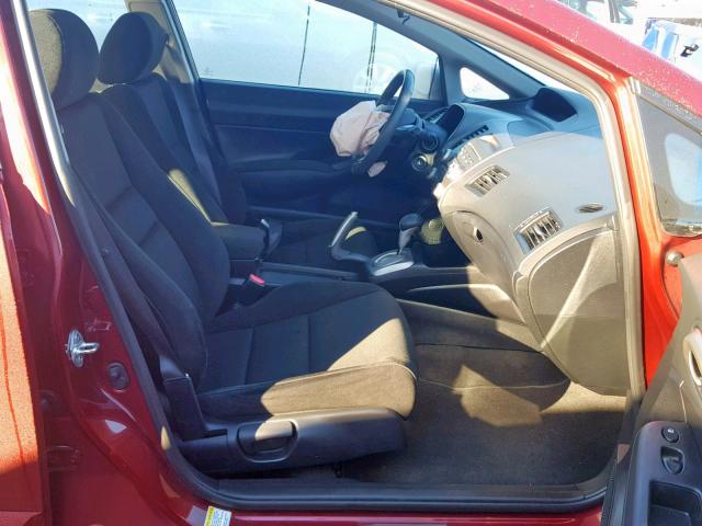 19XFA1F67BE024699 - 2011 HONDA CIVIC LX-S Qırmızı foto 5