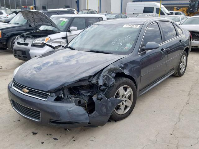2G1WF5EKXB1143263 - 2011 CHEVROLET IMPALA LS 石墨色 照片 2
