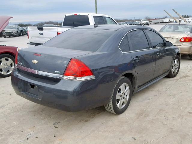2G1WF5EKXB1143263 - 2011 CHEVROLET IMPALA LS 石墨色 照片 4