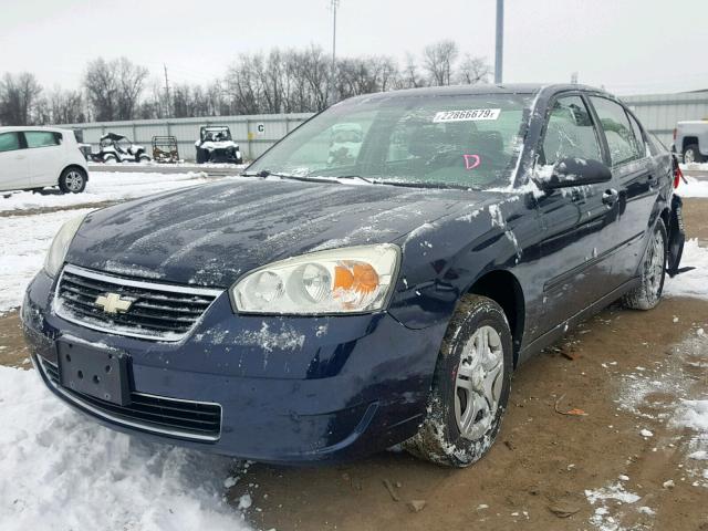 1G1ZS58F87F288602 - 2007 CHEVROLET MALIBU LS ლურჯი ფოტო 2