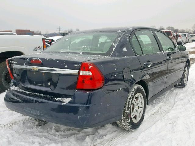 1G1ZS58F87F288602 - 2007 CHEVROLET MALIBU LS ლურჯი ფოტო 4