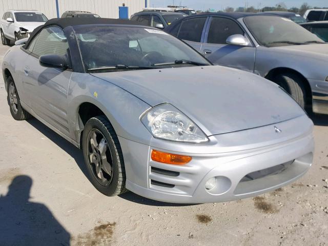 4A3AE45G73E073406 - 2003 MITSUBISHI ECLIPSE SP SILVER photo 1