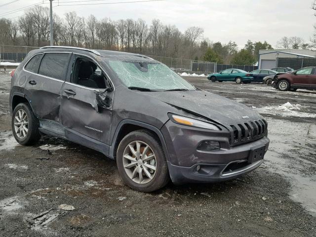 1C4PJMDX2JD527221 - 2018 JEEP CHEROKEE L GRAY photo 1