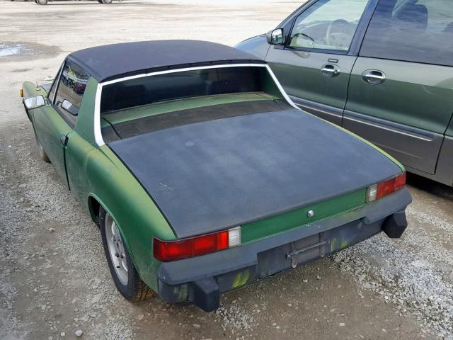 4742904433 - 1974 PORSCHE 914 GREEN photo 3