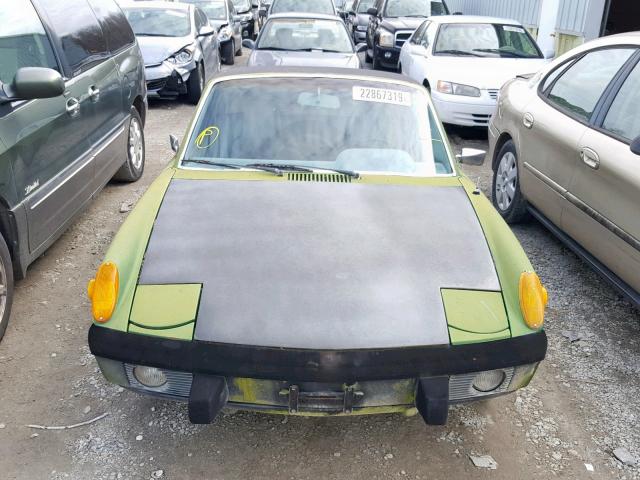 4742904433 - 1974 PORSCHE 914 GREEN photo 9