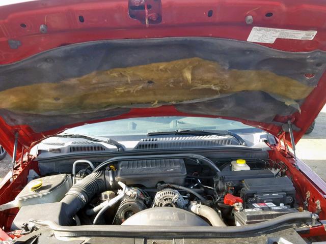 1J8HG48K86C342422 - 2006 JEEP COMMANDER Qırmızı foto 7