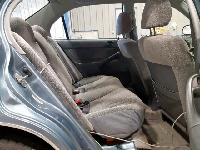 1HGEJ6678XL044798 - 1999 HONDA CIVIC LX 蓝色 照片 6
