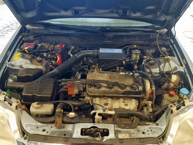 1HGEJ6678XL044798 - 1999 HONDA CIVIC LX 蓝色 照片 7