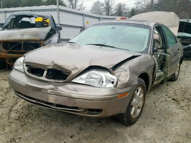 1MEHM55S13A604345 - 2003 MERCURY SABLE LS P BEIGE photo 2