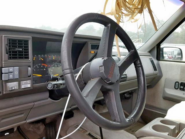 1GNEK18K8RJ349076 - 1994 CHEVROLET BLAZER K15 შავი ფოტო 9