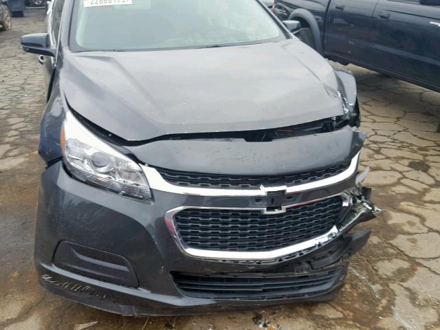 1G11C5SL8FF188622 - 2015 CHEVROLET MALIBU 1LT ნაცრისფერი ფოტო 9