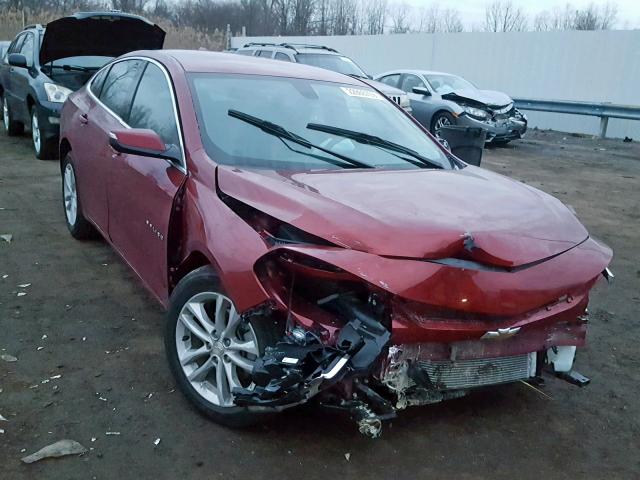 1G1ZE5STXHF155198 - 2017 CHEVROLET MALIBU LT 红色 照片 1