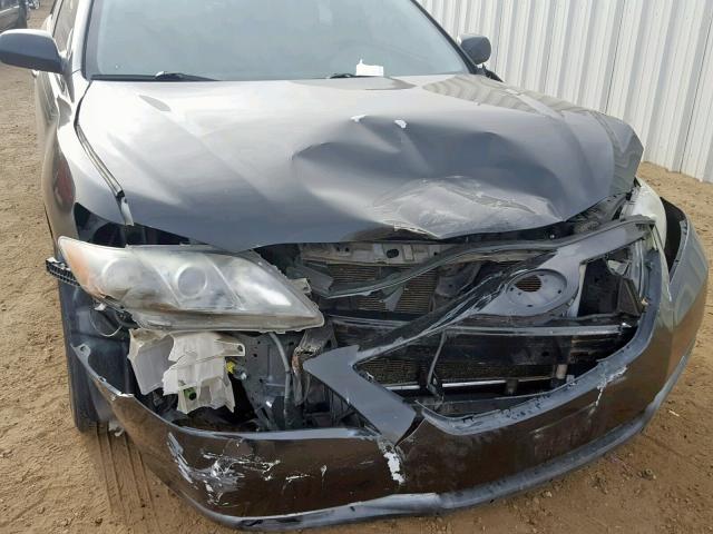 4T1BE46K57U187275 - 2007 TOYOTA CAMRY NEW BLACK photo 9