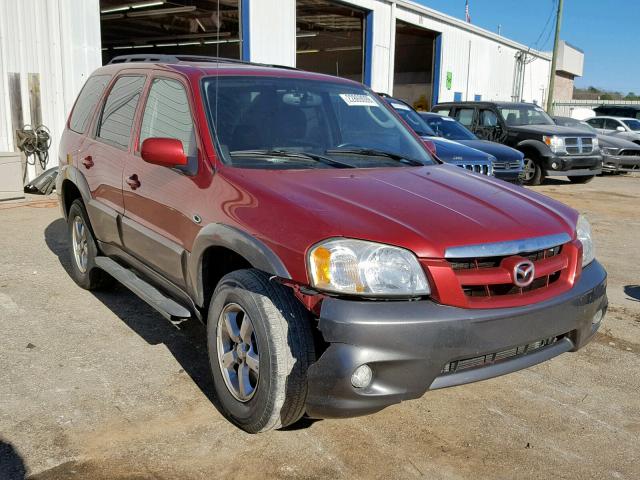 4F2CZ04186KM21032 - 2006 MAZDA TRIBUTE S MAROON photo 1