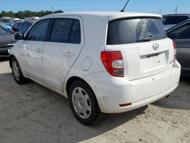 JTKKU10419J043039 - 2009 TOYOTA SCION XD WHITE photo 3