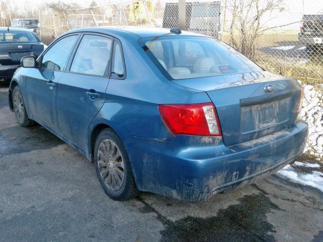 JF1GE616X8G506871 - 2008 SUBARU IMPREZA 2. Azul foto 3