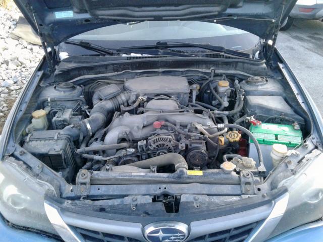 JF1GE616X8G506871 - 2008 SUBARU IMPREZA 2. Azul foto 7