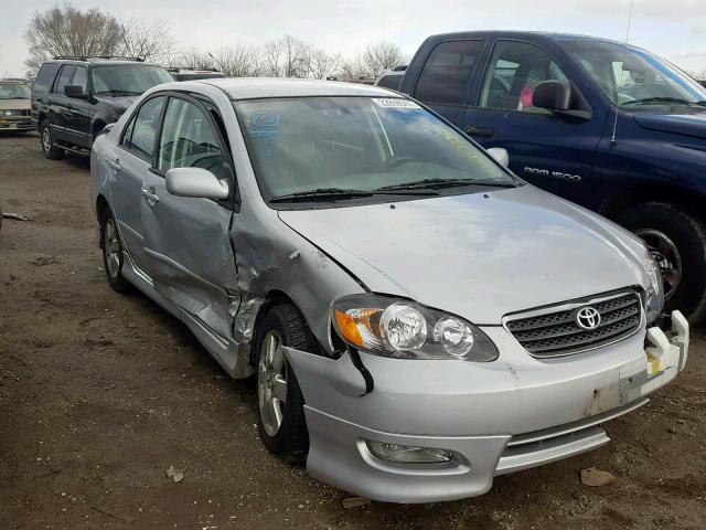 2T1BR32E65C450094 - 2005 TOYOTA COROLLA CE SILVER photo 1