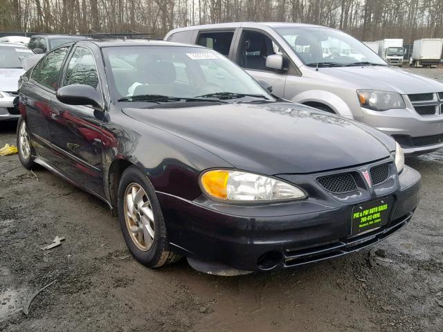 1G2NE52F04M654960 - 2004 PONTIAC GRAND AM S BLACK photo 1