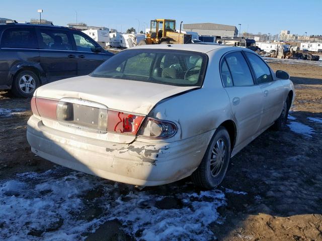 1G4HP52K35U101278 - 2005 BUICK LESABRE CU WHITE photo 4