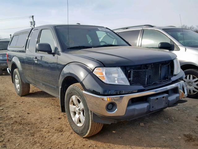 1N6AD0CW8BC405224 - 2011 NISSAN FRONTIER S BLACK photo 1