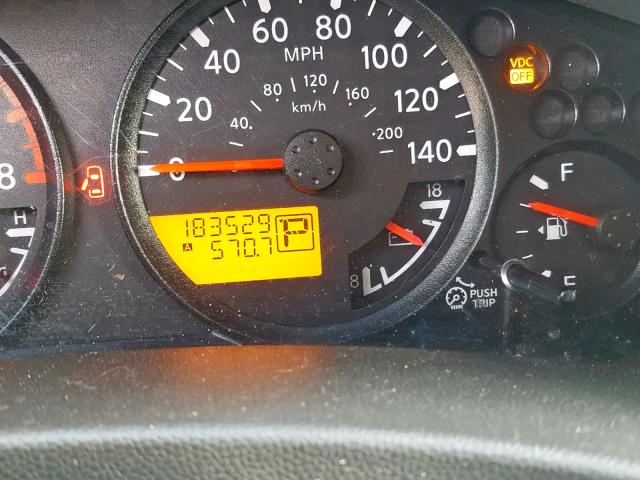 1N6AD0CW8BC405224 - 2011 NISSAN FRONTIER S BLACK photo 8