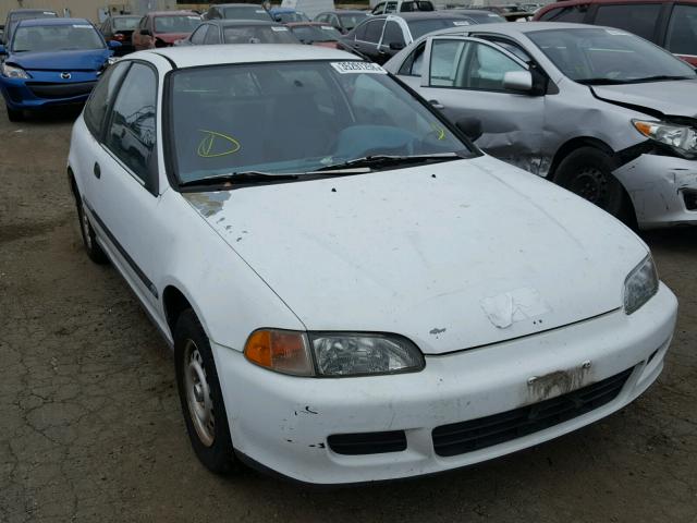 2HGEH2459NH500775 - 1992 HONDA CIVIC DX WHITE photo 1