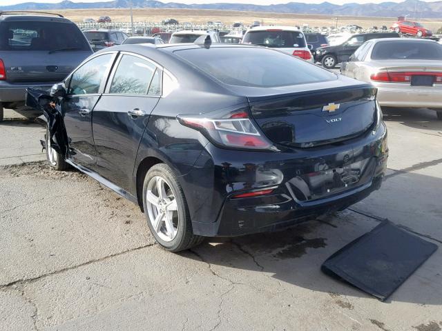 1G1RC6S58GU121400 - 2016 CHEVROLET VOLT LT BLACK photo 3