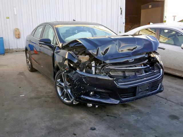 3FA6P0K92FR166519 - 2015 FORD FUSION TIT BLACK photo 1