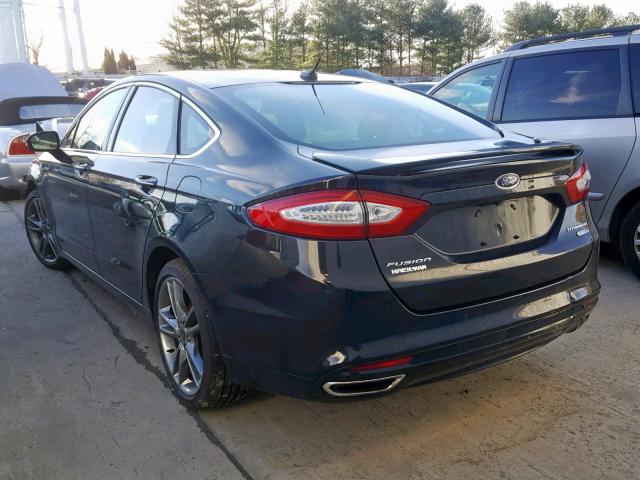 3FA6P0K92FR166519 - 2015 FORD FUSION TIT BLACK photo 3