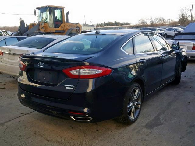 3FA6P0K92FR166519 - 2015 FORD FUSION TIT BLACK photo 4