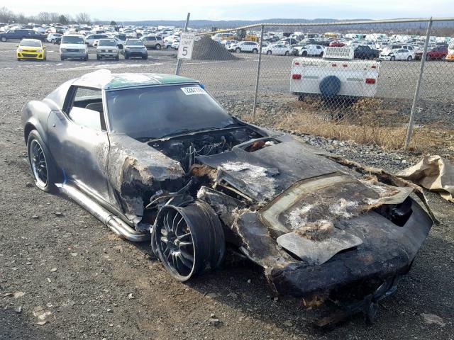 1Z37J4S429074 - 1974 CHEVROLET CORVETTE BLUE photo 1